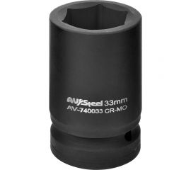 Головка ударная шестигранная (33 мм; 1DR) AV Steel AV-740033 