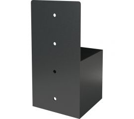 Крепеж для беседки MIROZDANIE KONEKT 100x100 мм, графит, 4 шт. 1006 