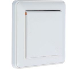 Одноместная розетка с заземлением, крышкой, защитными шторками и рамкой, белая IP44 WESSEN 59 Schneider ELectric RS16-152B-18 