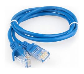 Патч-корд Гарнизон CCA light UTP кат.5e, 1м, литой, многожильный (синий), PC-UTP-5e-1-B 