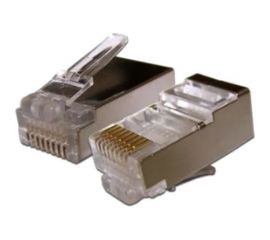Экранированный коннектор RJ-45 8p8c TWIST cat. 5e, 50шт. CN-8P8C-C5E-S-TWCS/50 