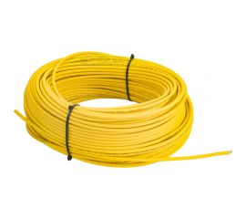 Кабель Hyperline UUTP4-C5E-S24-IN-LSZH-YL-100 (100 м) витая пара, неэкран. U/UTP, категория 5e, 4 пары 273514 