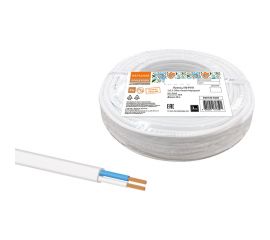 Провод ПУГСП TDM 2x2,5 20м, белый Народный SQ0126-0220 