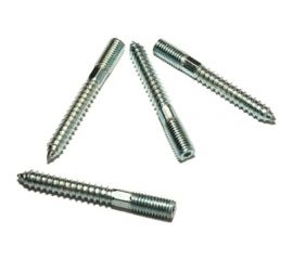 Шуруп-шпилька Rizzel 10x140, цинк, 400 шт. 321159 