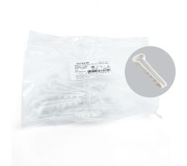 Дюбель-хомут для плоского кабеля STEKKER 5-10 мм, DCL01-5-10, белый, 10 шт. 39861 