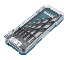 Набор сверл по дереву (5 шт.; 4,5,6,8,10 мм) Makita D-72861 