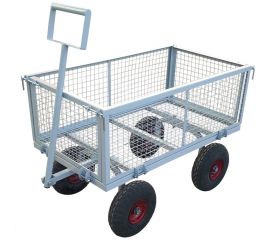 Четырехколесная тележка с откидными бортами SADOVODCART SAD44106 