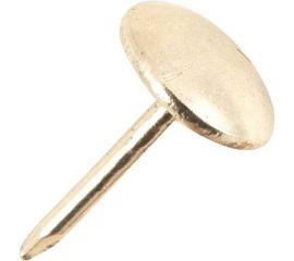 Гвозди декоративные Tech-Krep Сфера 9,5 мм, 1,3x16 мм, латунь 100 шт. пакет 152051 