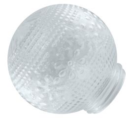 Рассеиватель шар-стекло прозрачный TDM 62-010-А 85 Цветочек SQ0321-0010 