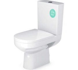 Унитаз-компакт Gesso W103 HOME De Luxe c 2 уровневой арматурой, сиденье для унитаза W103 De Luxe soft-close микролифт 9 015 618 
