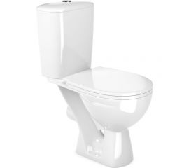 Унитаз-компакт Gesso Фобос HOME De Luxe c 2-х уровневой арматурой, сиденьем дюропласт, микролифтом и болтами крепления 9 019 789 