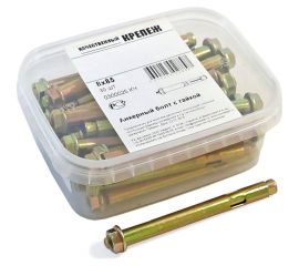 Анкерный болт с гайкой Качественный КРЕПЕЖ 8х85 30 шт 0300025 КЧ 