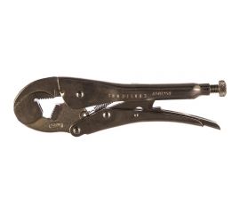 Гейферный зажим с двойным захватом и плавающей нижней губкой 10-250мм ROCKFORCE RF-614U250 