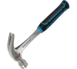 Цельнокованый молоток-гвоздодер с 2-х компонентной рукояткой МастерАлмаз 567г 10507055 