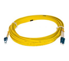 Соединительный волоконно-оптический шнур NIKOMAX желтый, 15м NMF-PC2S2C2-LCU-LCU-015 