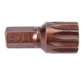 Бита 12-лучевая SPLINE M14, 30 мм, 5/16 F-1563014 Premium Forsage 50298 