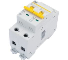 Автоматический выключатель IEK ВА47-60M 2Р 16А 6кА D MVA31-2-016-D 