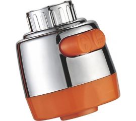 Аэратор (насадка на кран) GRIALE цветной DK77/оранжевый 