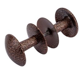 Дверная ручка Литейщик-Плюс РДК-110 античная медь 6504 