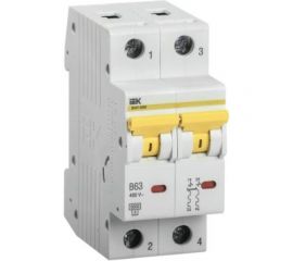 Автоматический выключатель IEK ВА47-60M 2Р 32А 6кА D MVA31-2-032-D 
