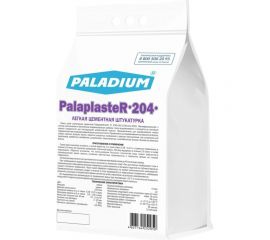 Цементная штукатурка PALADIUM PalaplasteR-204 5 кг PL5-204 