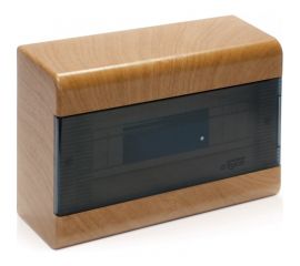 Щиток Рувинил ОП Тусо 9 модулей с дверью 222x160x93мм коричневый 68029К 