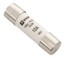 Цилиндрическая плавкая вставка EKF ПВЦ, 10А PROxima 20 шт pvc-10x38-10 