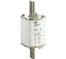 Плавкая вставка предохранителя IEK ППНИ-35 габарит 1 63А DPP30-063 