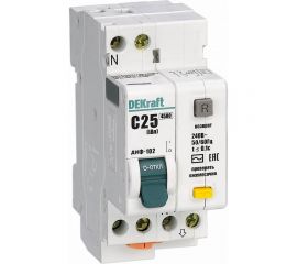 Дифференциальный автомат Dekraft ДИФ102-1N-010А-030-C 16002DEK 