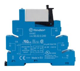 Интерфейсный модуль реле Finder 2 CO конт. 8а, = 240в Ac/Dc, винт. зажимы, 385202400060 