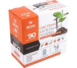 Капельный полив от емкости с регулируемыми капельницами на 90 растений Cicle Жук 8029-00 4630035338029 