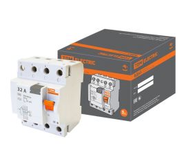 Устройство защитного отключения TDM ВД63 4Р 32А 30мА электронное SQ0220-0008 