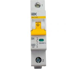Автоматический выключатель IEK ВА47-60M 1Р 4А 6кА B MVA31-1-004-B 