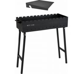 Складной мангал 5 мм, 750 + полка Unikit UN-МСК23 