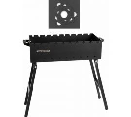 Складной мангал 5 мм, 600 + подказанник Unikit UN-МСК19 