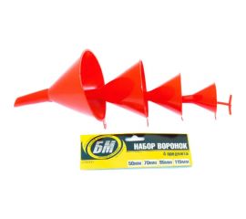 Набор воронок 115, 95, 70, 50 мм БМ 270001 