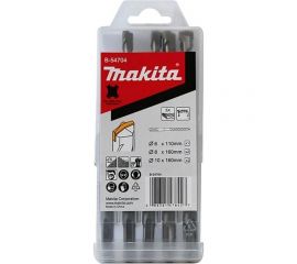 Набор буров SDS-Plus Centering (5 шт; 6х110/8х160/10х160 мм) Makita B-54704 