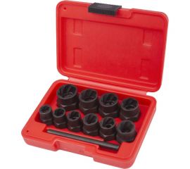 Набор головок-экстракторов высоких (11 предметов 9-19 мм) AV Steel AV-921089 