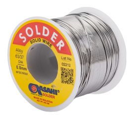 Припой (0.8 мм, 0.25 кг, Sn63/Pb37, без флюса) ASAHI 00-00001191 