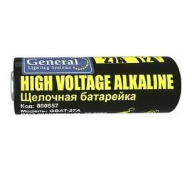 Батарейка General Lighting Systems GBAT-27А щелочная (для брелков) 5pcs/card 800557 