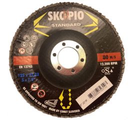 Круг лепестковый STANDART (125х22.23 мм; A40; F29) SKORPIO 710919 