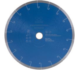 Диск алмазный Professional по керамограниту (250х25.4/22.2) для плиткорезов KEOS DBP01.250 