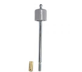 Дверной ограничитель с анкерным креплением Левша 220 мм, серый У4-9567.Сер 