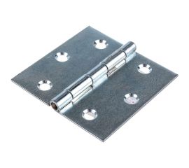 Прямая петля VORMANN 50х50х1,2 мм, оцинкованная, латунный штифт 00503 050 Z 