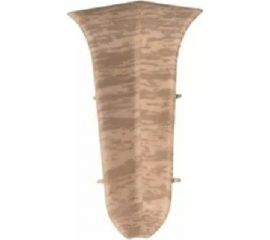 Угол внутренний для плинтуса Центурион Lider 272-ув (62 мм; глянец; дуб светлый) 71243 