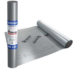 Гидро-пароизоляционная пленка DOCKE BD 100 повышенной прочности, 70 кв.м ZMBH-1099 