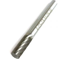 Бор-фреза твердосплавная цилиндрическая A-05-13-M-05-45 спиральная насечка по металлу Sekira 20481 