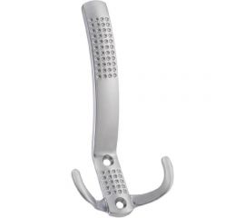 Трехрожковый крючок с перфорацией Tech-Krep матовый хром, 1 шт. 129907 