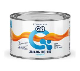 Эмаль ПРЕСТИЖ ПФ-115 FORMULA Q8 алкидная, глянцевая, 0.4 кг, кремовая 209393 