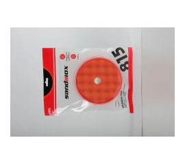 Диск полировальный поролоновый 150 мм, средней жесткости, рельефный, оранжевый, липучка SANDWOX 815.07.150.05 